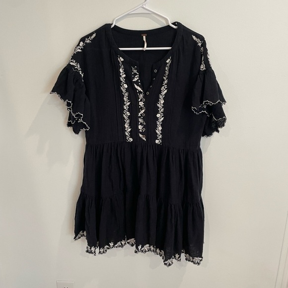 Free People Santiago Embroidered Dress - Picture 6 of 11
